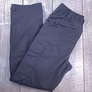 HuntShield Pants Mens Medium Gray Cargo No Fly Zone Insect Repellent Hunting